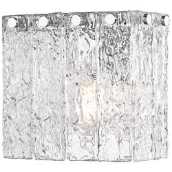 Glacier 7" High Chrome Wall Sconce
