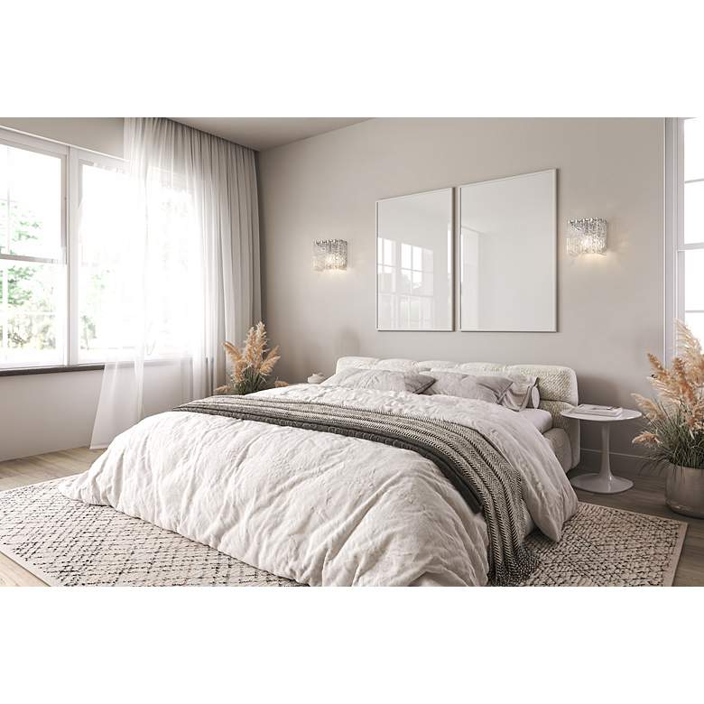 Image 3 Glacier 7" High Chrome Wall Sconce more views
