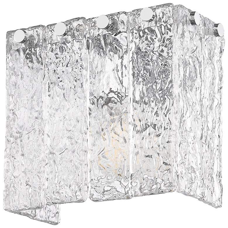 Image 7 Glacier 7" High Chrome Wall Sconce more views