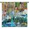 Glacier Bay III 31" Square Abstract-Modern Wall Tapestry