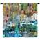 Glacier Bay III 44" Square Abstract-Modern Wall Tapestry