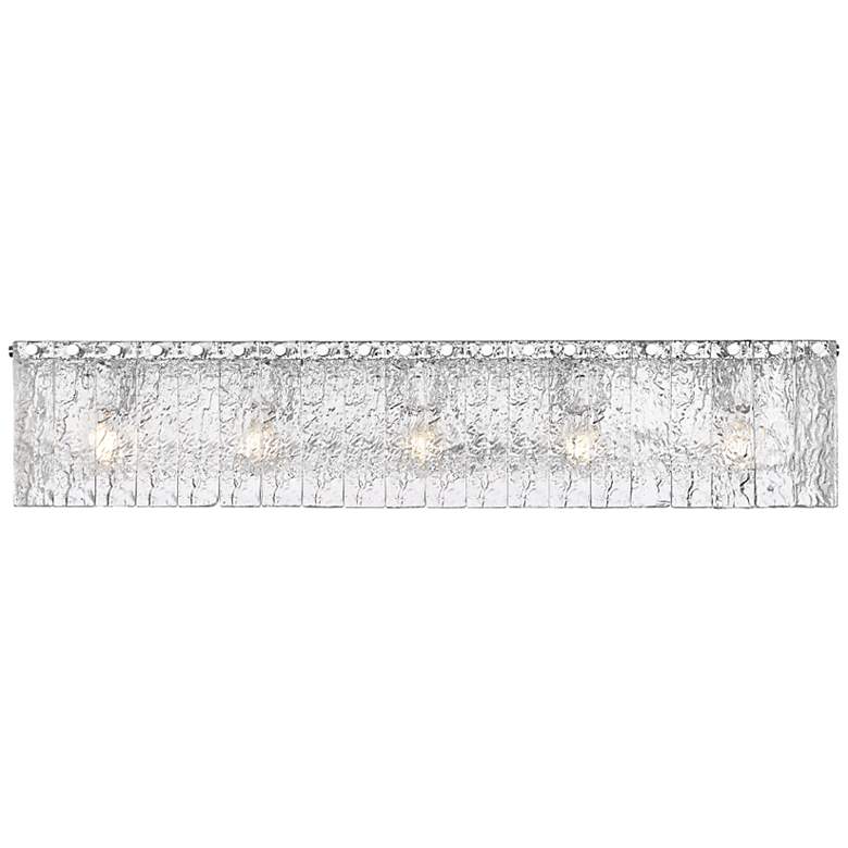 Image 5 Glacier by Z-Lite Chrome 36.75 inch 5 Light Vanity more views
