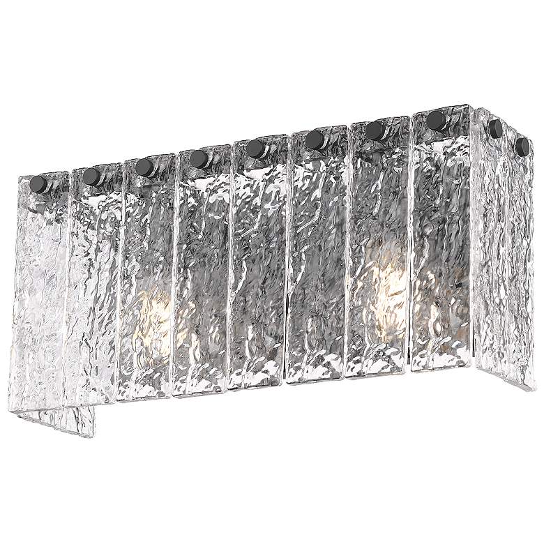 Image 4 Glacier by Z-Lite Matte Black 15 inch 2 Light Vanity more views