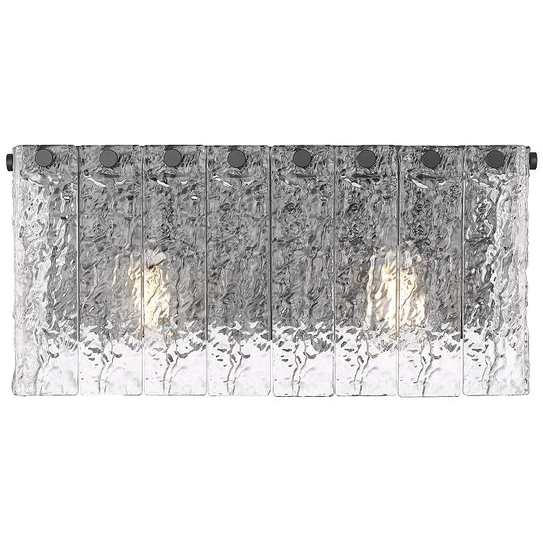 Image 5 Glacier by Z-Lite Matte Black 15 inch 2 Light Vanity more views