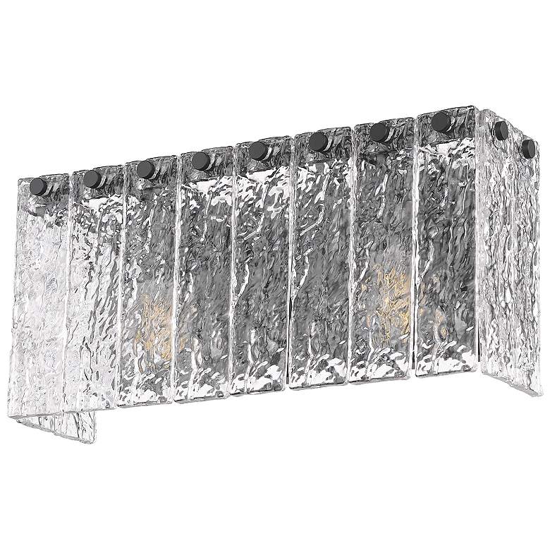 Image 7 Glacier by Z-Lite Matte Black 15 inch 2 Light Vanity more views