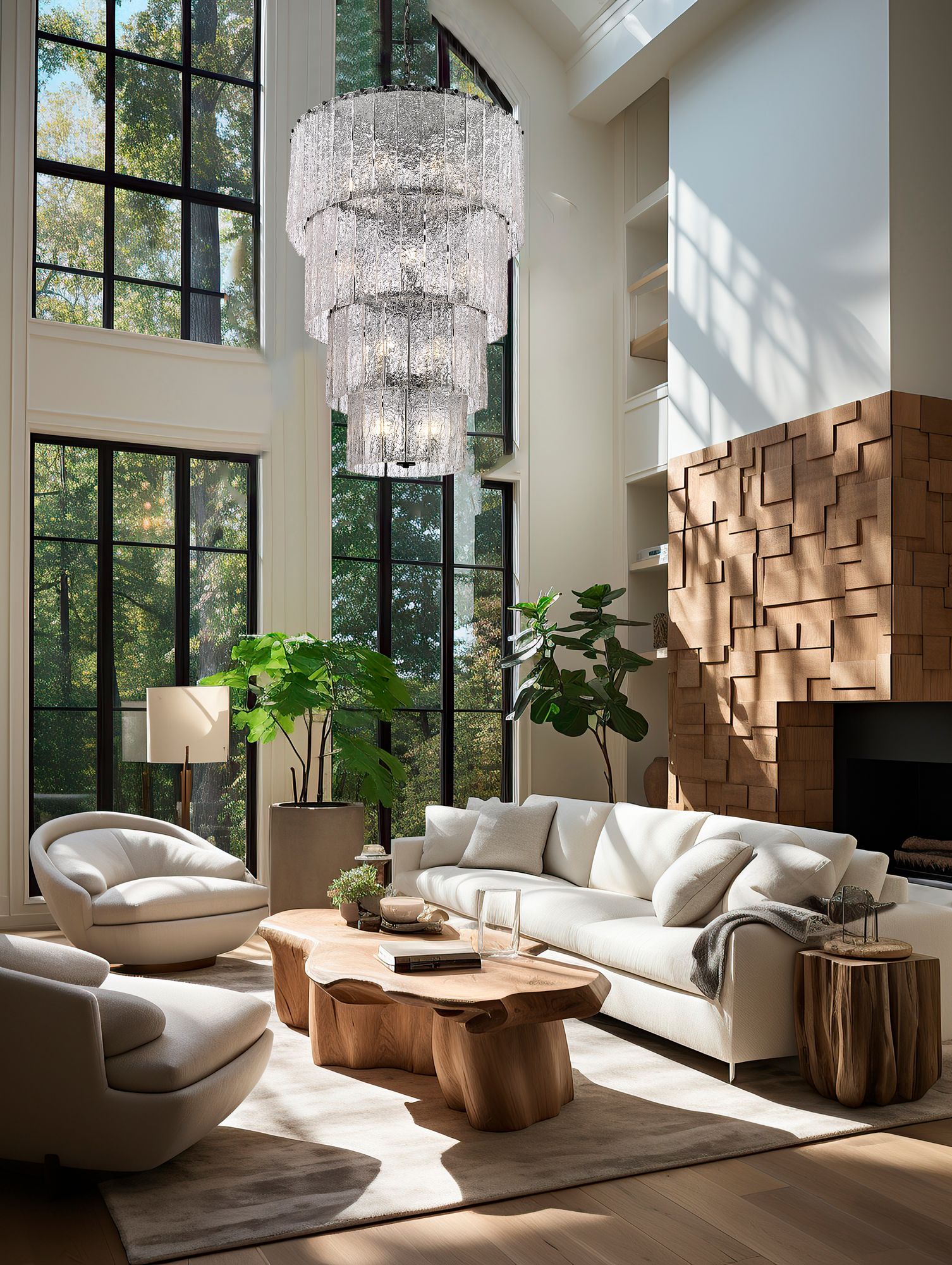 Image 2 Glacier by Z-Lite Matte Black 31 inch 18 Light Chandelier more views