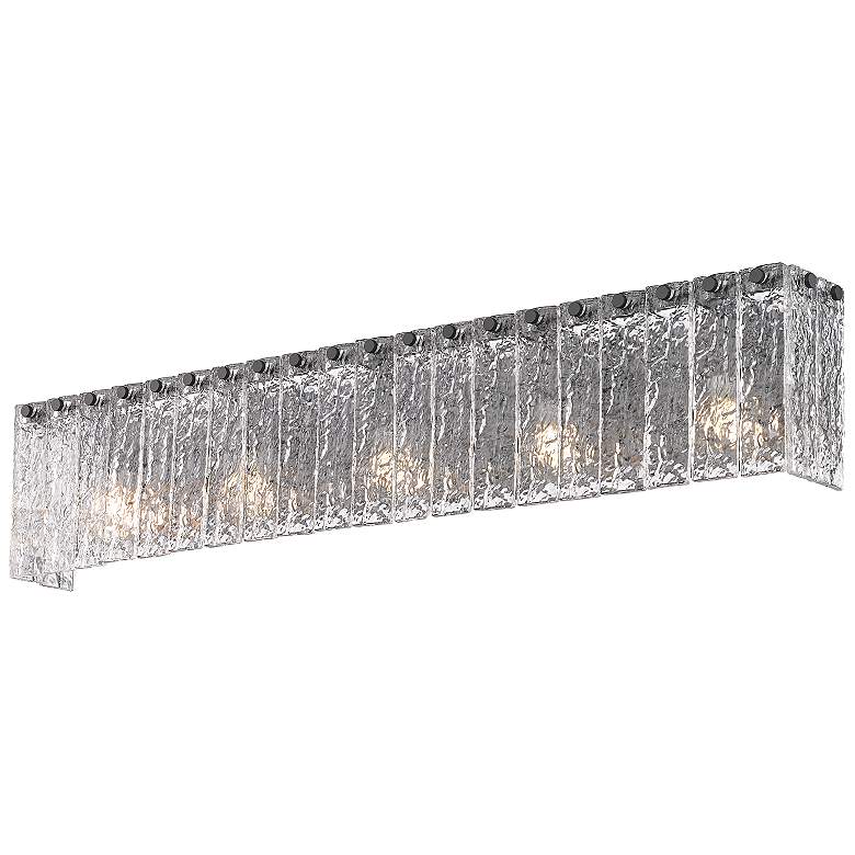 Image 5 Glacier by Z-Lite Matte Black 36.75 inch 5 Light Vanity more views