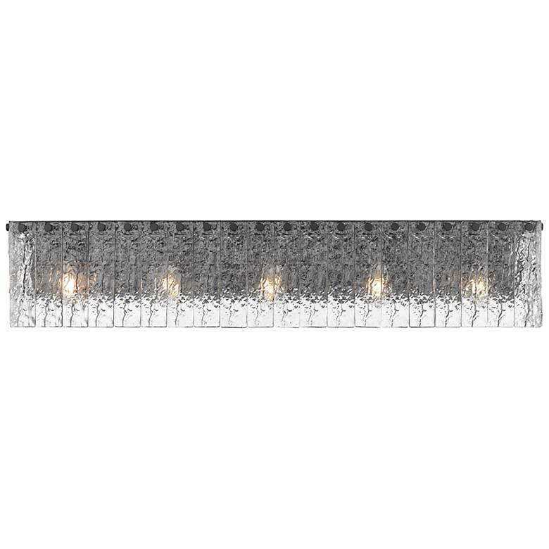 Image 6 Glacier by Z-Lite Matte Black 36.75 inch 5 Light Vanity more views