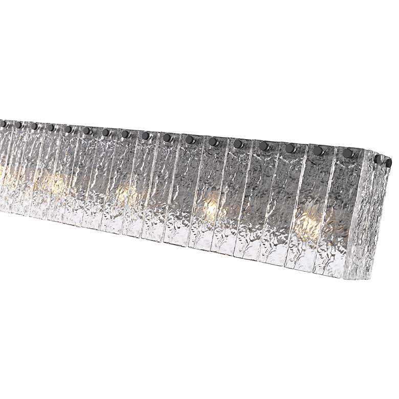 Image 7 Glacier by Z-Lite Matte Black 36.75 inch 5 Light Vanity more views