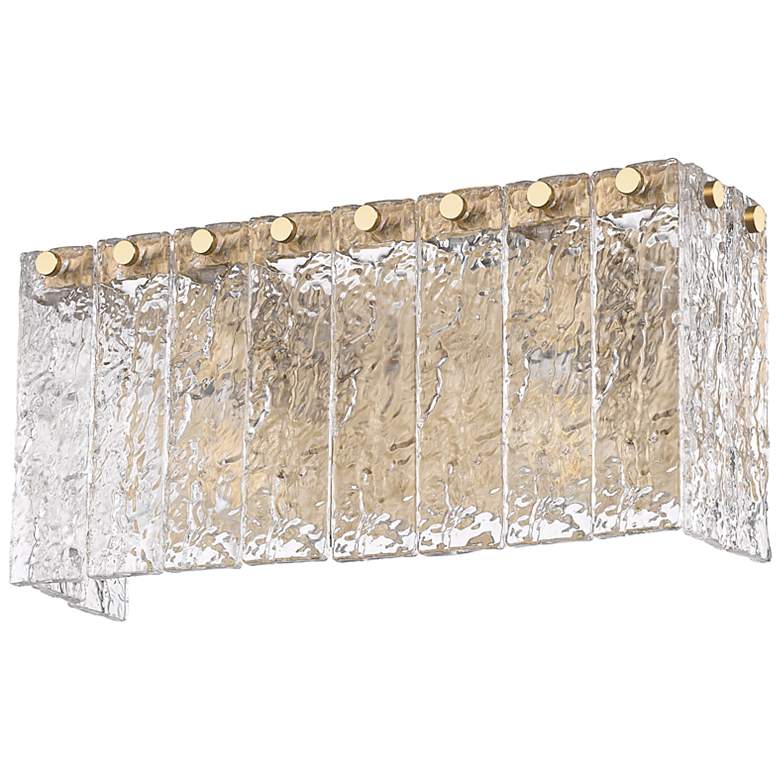 Image 7 Glacier by Z-Lite Modern Gold 15 inch 2 Light Vanity more views