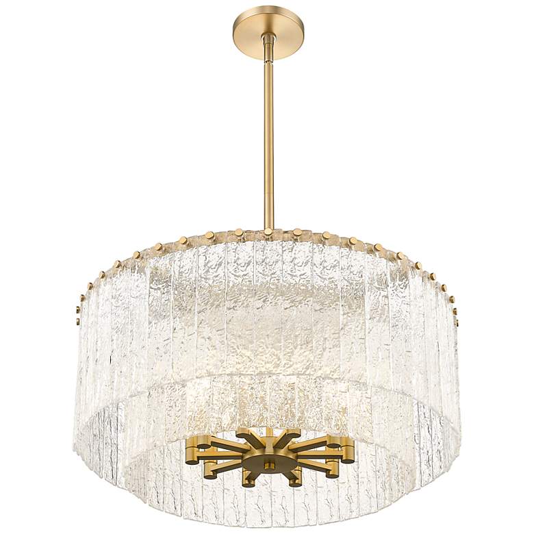 Image 6 Glacier by Z-Lite Modern Gold 27.5 inch 10 Light Pendant more views