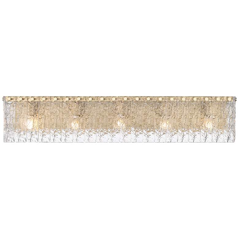 Image 6 Glacier by Z-Lite Modern Gold 36.75 inch 5 Light Vanity more views