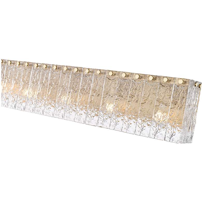 Image 7 Glacier by Z-Lite Modern Gold 36.75 inch 5 Light Vanity more views