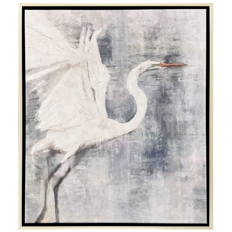 Image 1 Glacier Heron I 30"W x 36"H Canvas