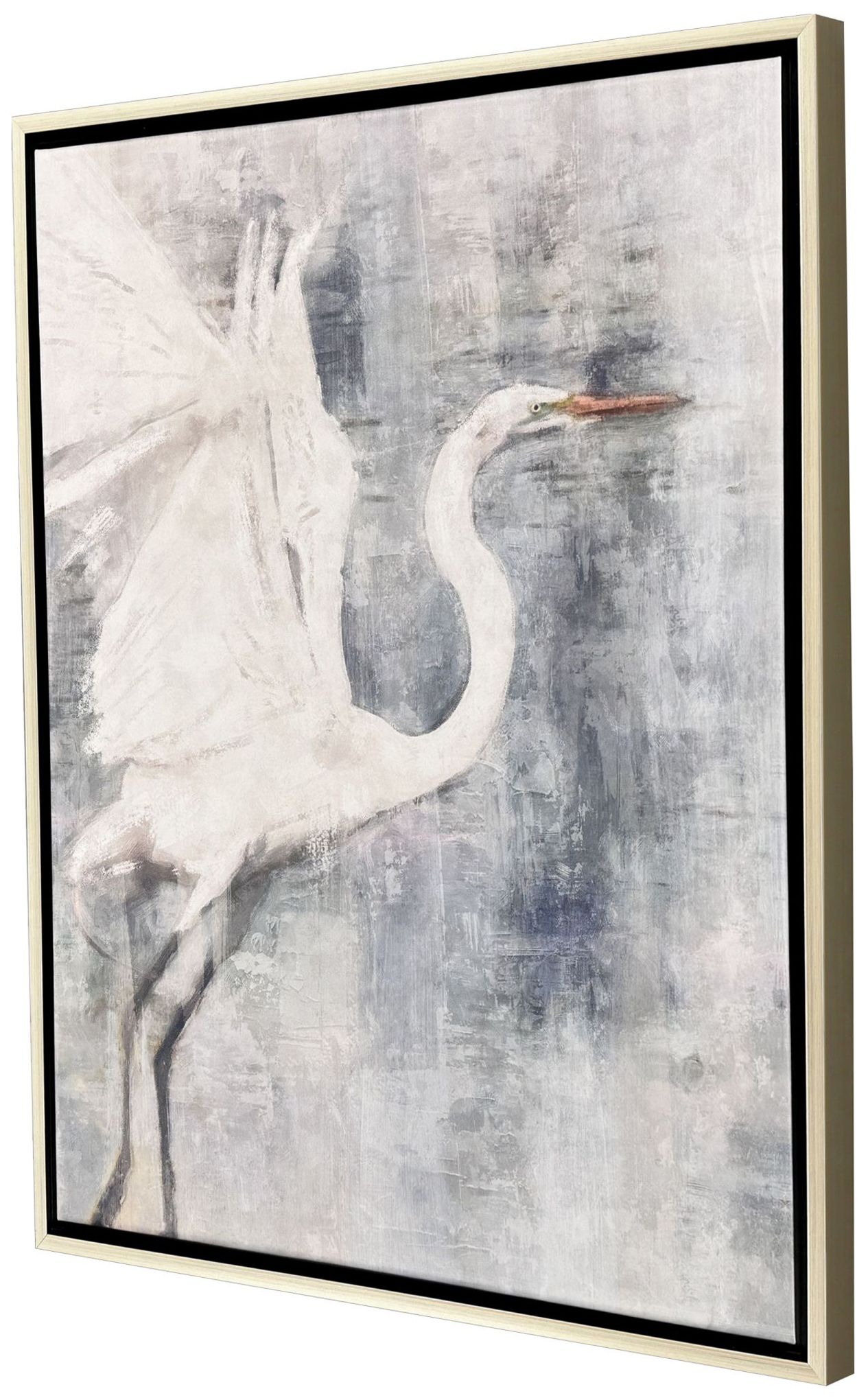 Image 2 Glacier Heron I 30"W x 36"H Canvas more views