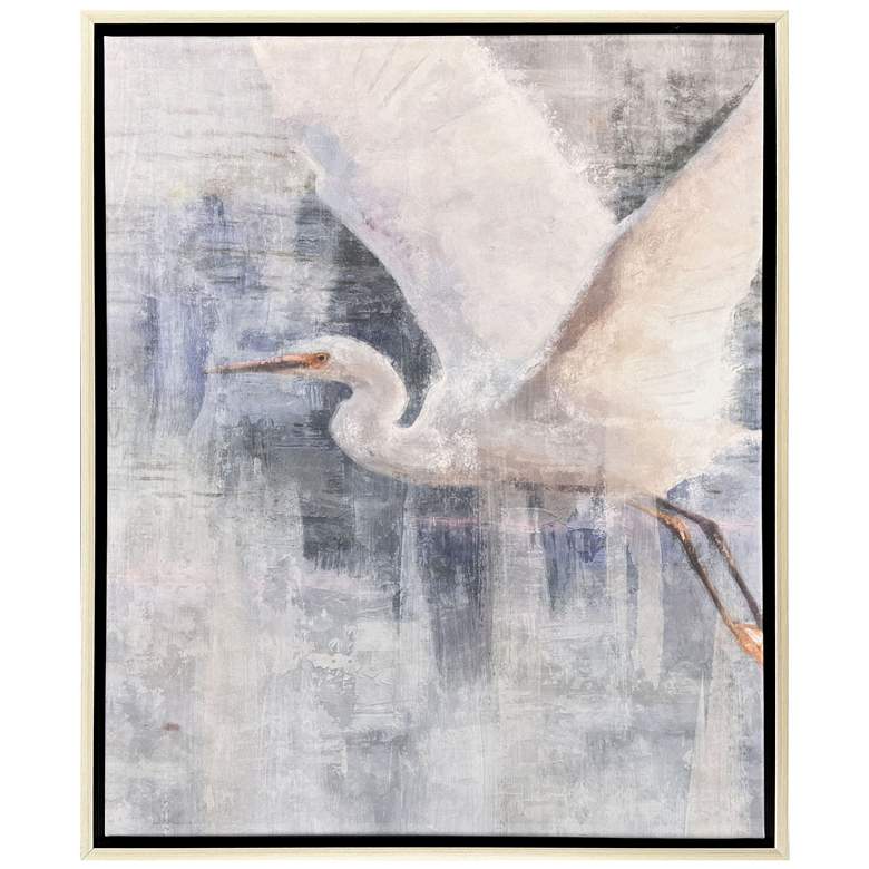 Image 1 Glacier Heron II 30"W x 36"H Canvas