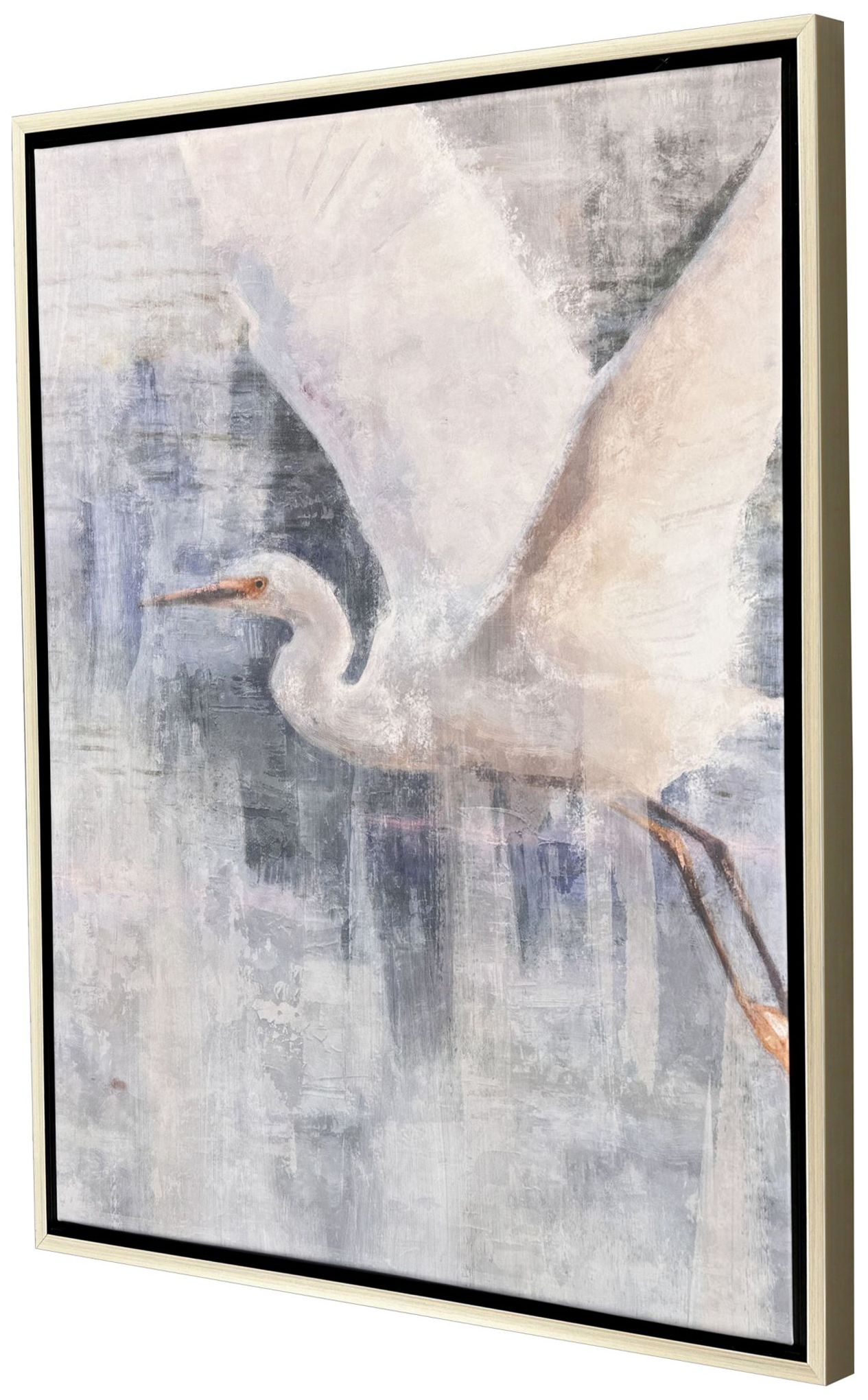 Image 2 Glacier Heron II 30"W x 36"H Canvas more views
