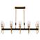 Gladstone 44 1/2" Wide Brass Kitchen Island Light Chandelier