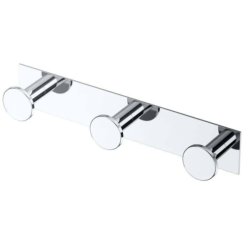 Image 1 Glam All Modern Decor 11" L Triple Robe Hook, Chrome