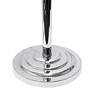 7_Glamorous Chrome Crystal 3-Light Floor Lamp with White Shade more views