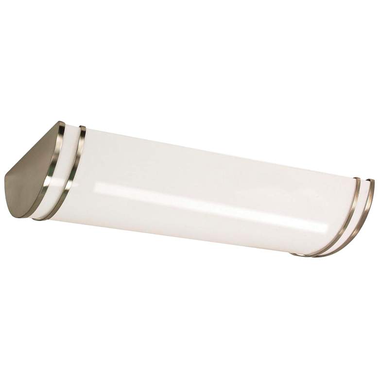 Image 1 Glamour 25" Wide Brushed Nickel LED Ceiling Light