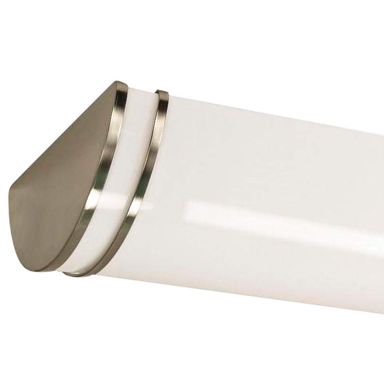 Image 2 Glamour 25" Wide Brushed Nickel LED Ceiling Light more views
