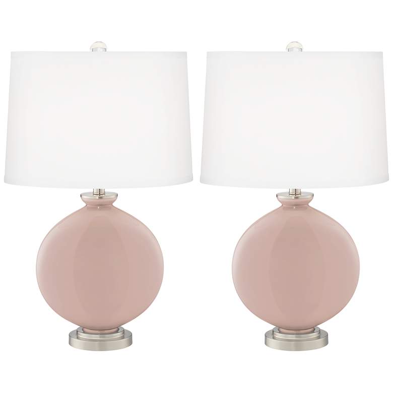 Image 2 Glamour Carrie Table Lamp Set of 2