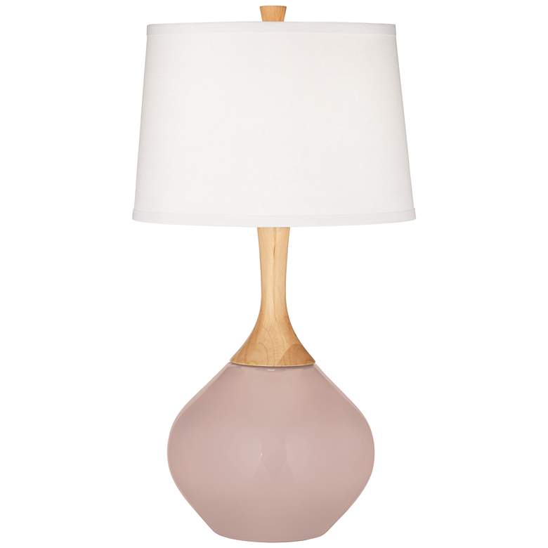 Image 2 Glamour Fog Linen Shade Wexler Table Lamp