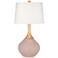 Glamour Fog Linen Shade Wexler Table Lamp