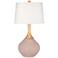 Glamour Fog Linen Shade Wexler Table Lamp