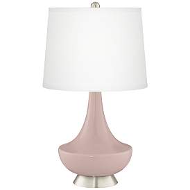 Image2 of Glamour Gillan Glass Table Lamp