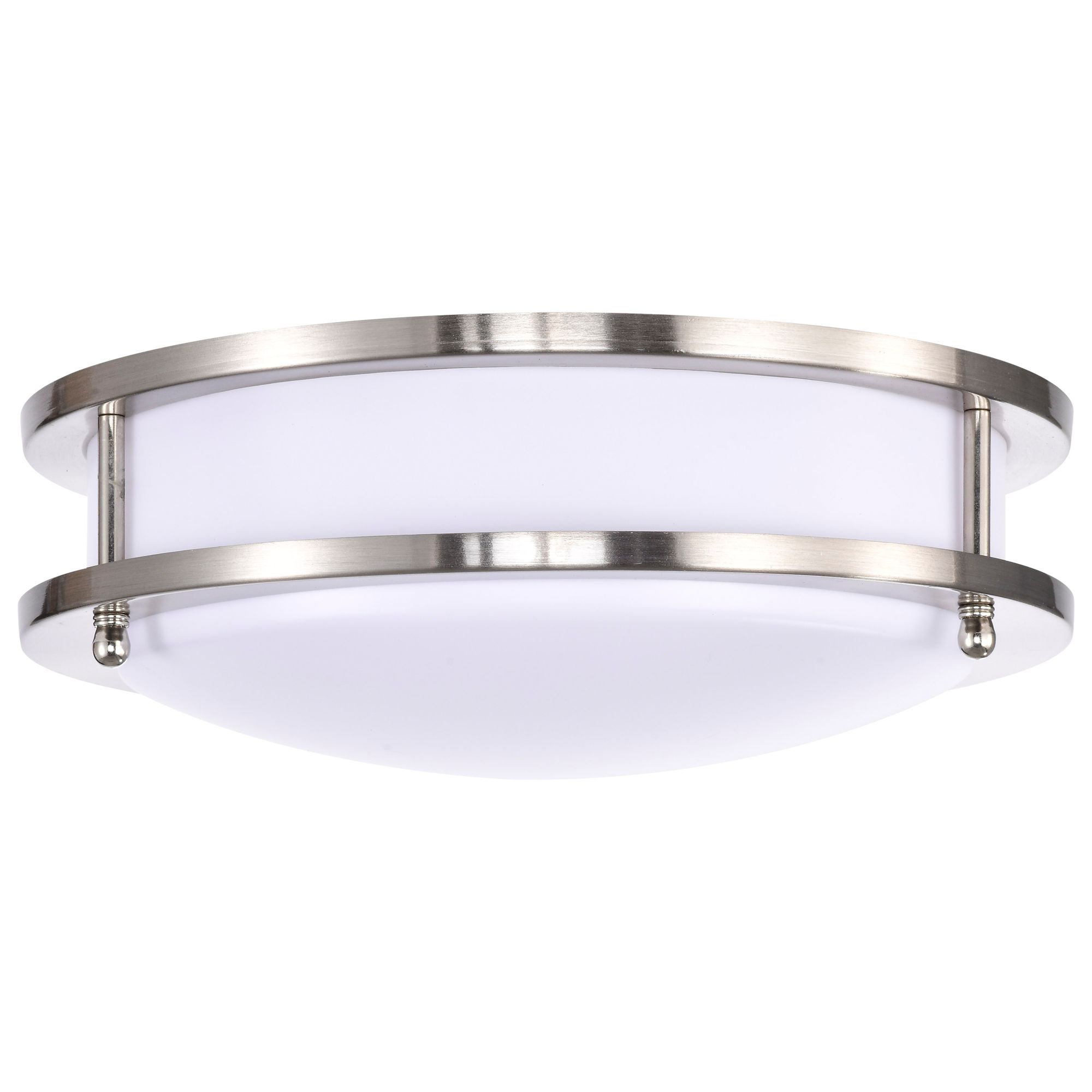 Image 5 Glamour LED 10 inch; Flush Mount; Brushed Nickel Finish; CCT Selectable more views