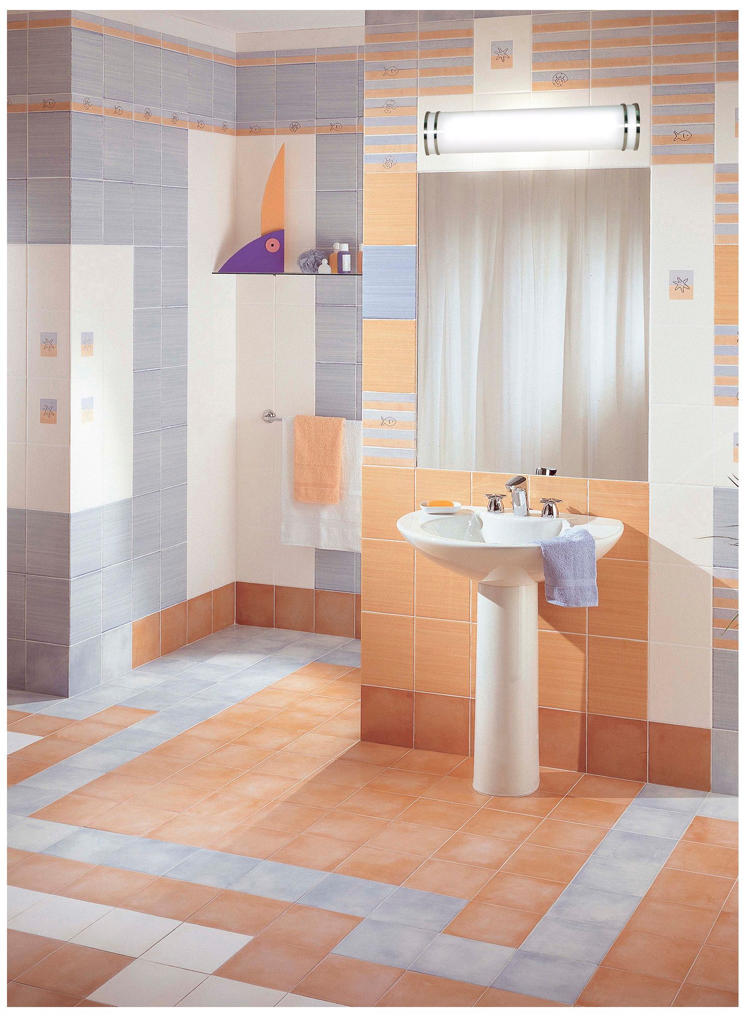 Glamour LED 25 inch; Vanity; Brushed Nickel Finish; CCT Selectable 3K/4K/5K