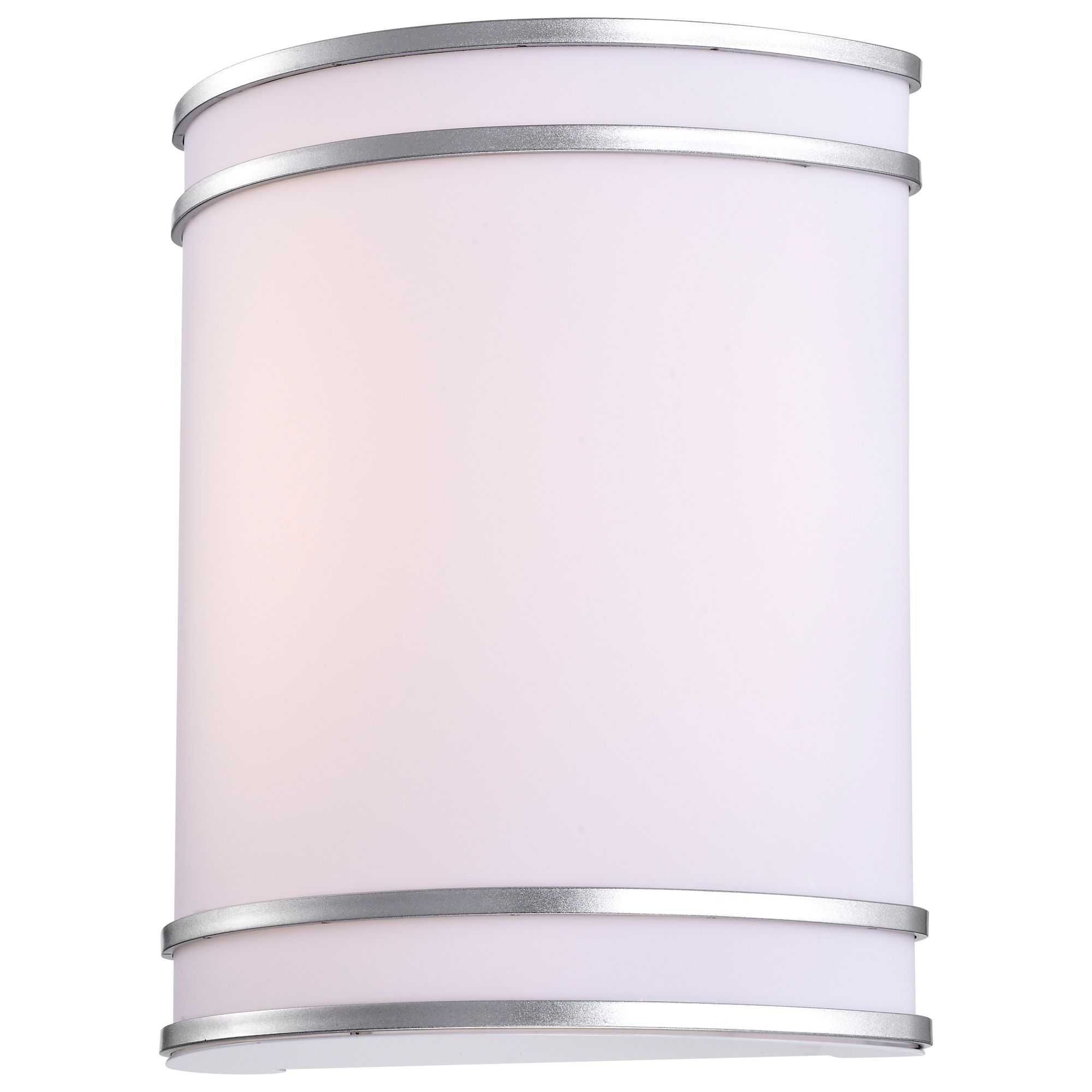 Image 4 Glamour LED 9 in; Wall Sconce; Brushed Nickel Finish; CCT Selectable more views