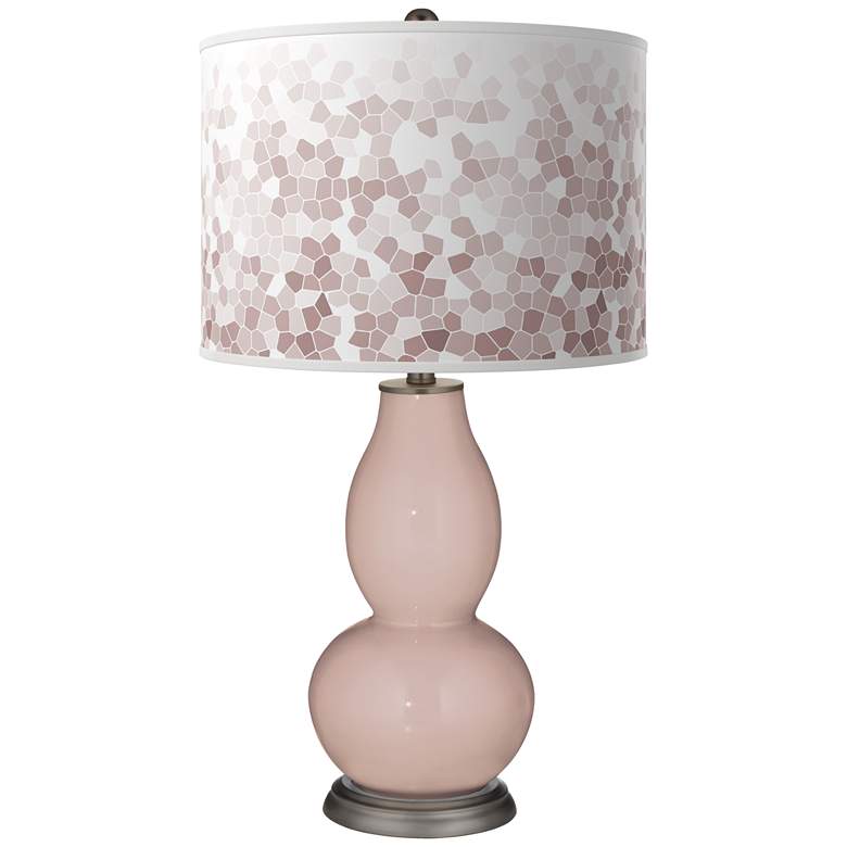 Image 1 Glamour Mosaic Double Gourd Table Lamp