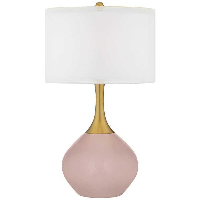 Image 1 Glamour Nickki Brass Table Lamp