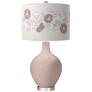 Glamour Rose Bouquet Ovo Table Lamp