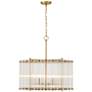 Glasbury 24" Pendant  Gold