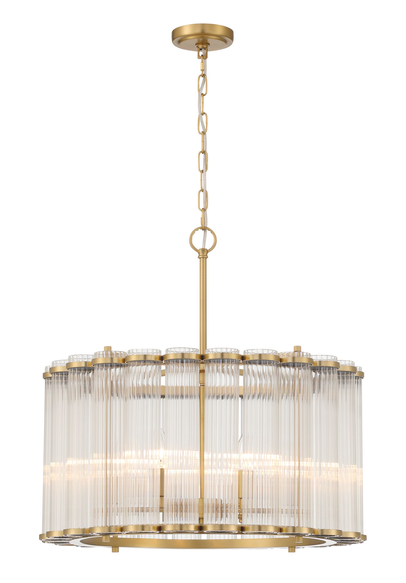 Image 2 Glasbury 24" Pendant  Gold more views