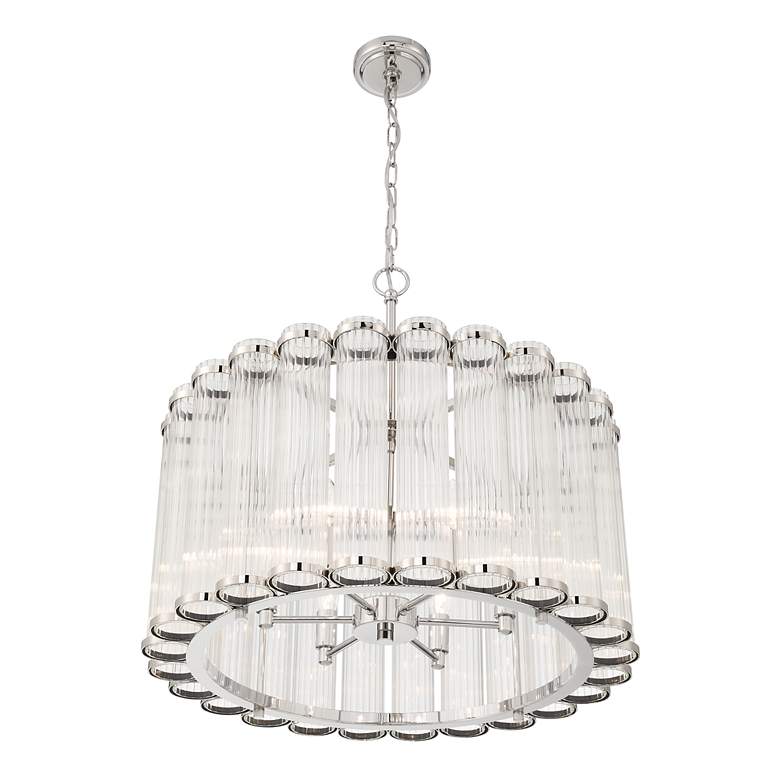 Image 3 Glasbury 24" Pendant Nickel more views