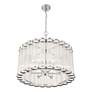 3_Glasbury 24" Pendant Nickel more views