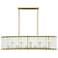 Glasbury 52" Chandelier  Gold