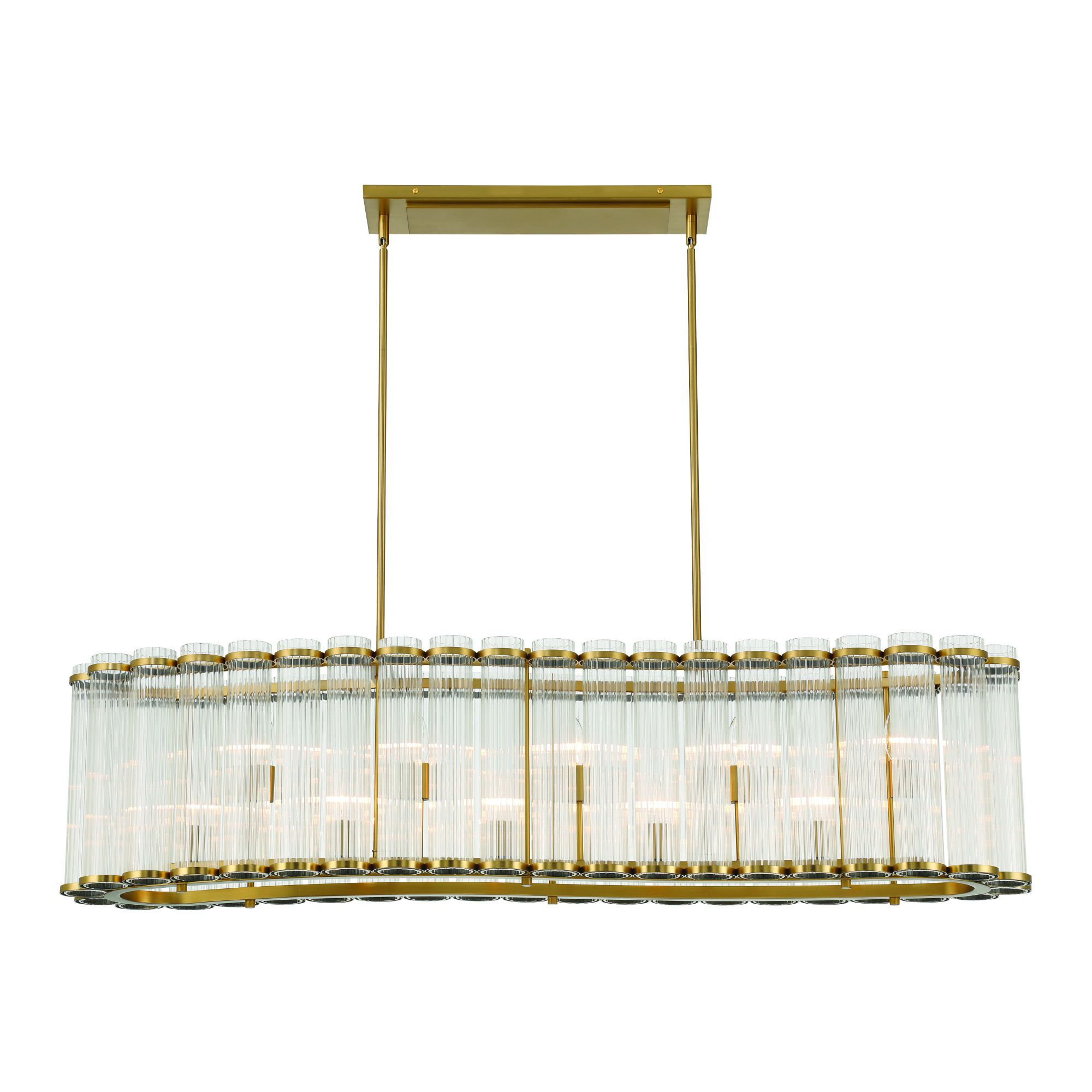 Image 2 Glasbury 52" Chandelier  Gold more views