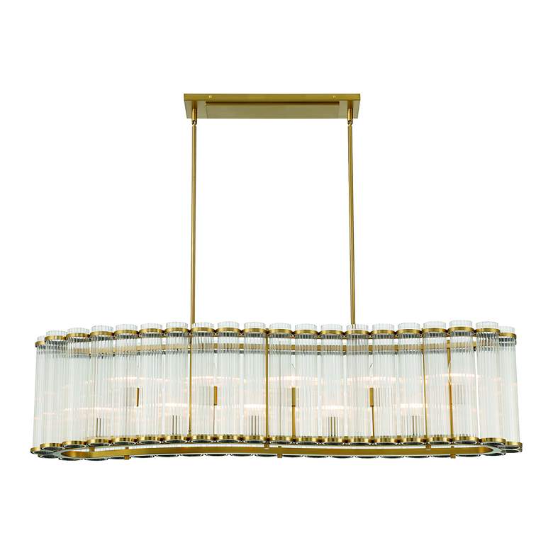 Image 2 Glasbury 52" Chandelier  Gold more views