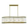 Glasbury 52" Chandelier  Gold