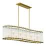 Glasbury 52" Chandelier  Gold