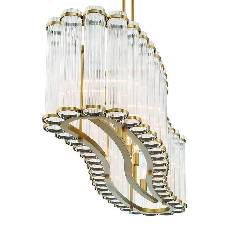 Image 4 Glasbury 52" Chandelier  Gold more views