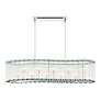 2_Glasbury 52" Chandelier Nickel more views
