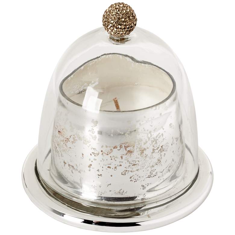 Image 1 Glass Dome 5 inch High Candle
