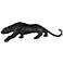 Glass Mosaic 29 1/4" Wide Black Panther Table Sculpture
